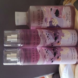 🚪CLEAR OUT! UNUSED Sea Salt and Lavender Set
